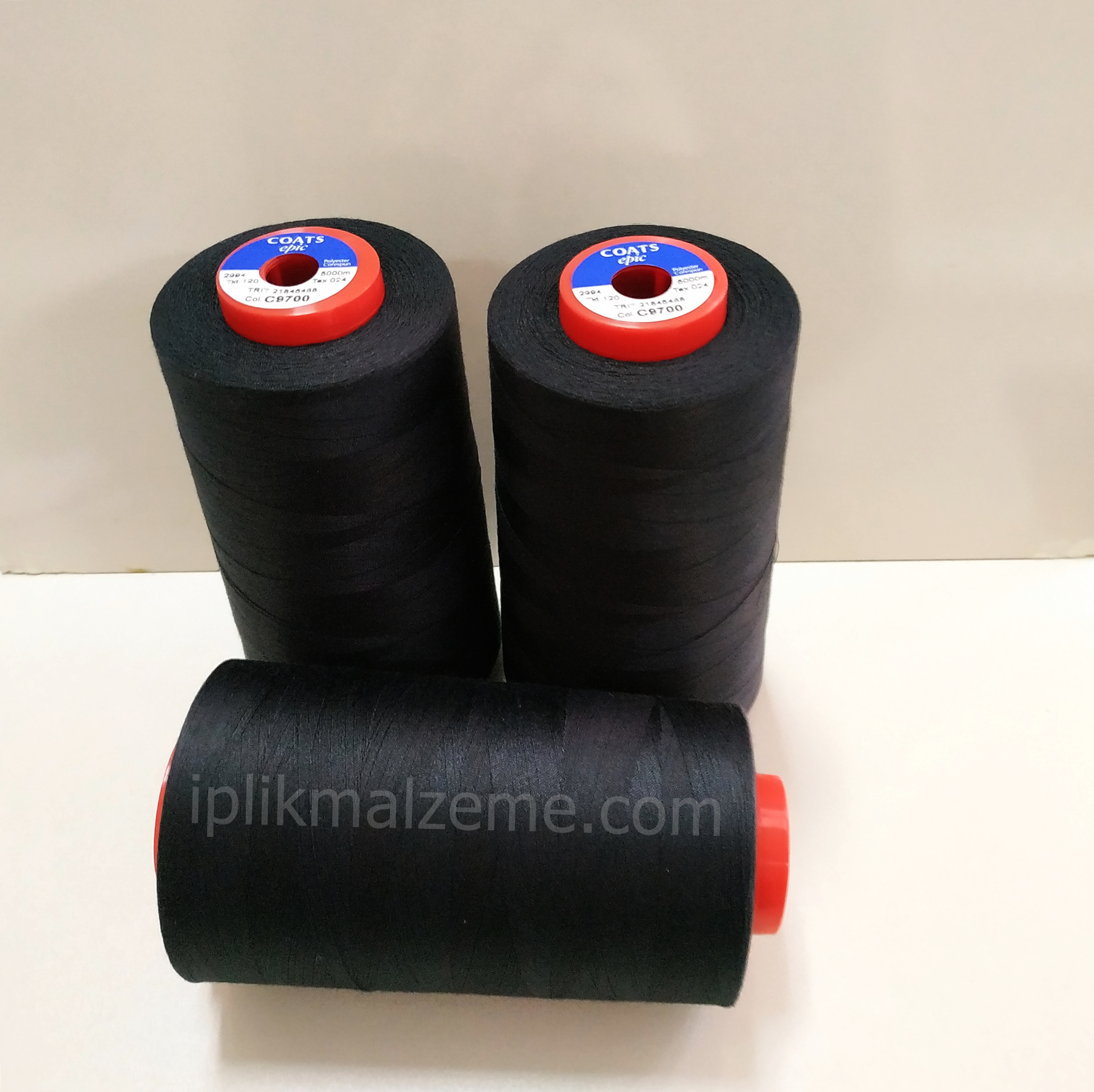 Coats Epic 120 No Dikiş İpliği 5000 mt. Siyah